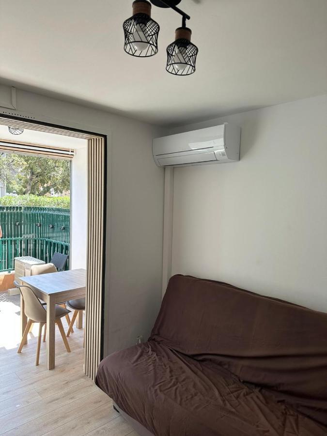 Charmant Studio Neuf 150M Plage Sur Avenue Principale Climatise Et Parking Cavalaire-sur-Mer Bagian luar foto